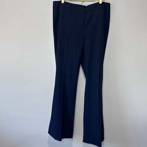 Nine West Women's Navy Blue Bootcut Dress Pants Size 10